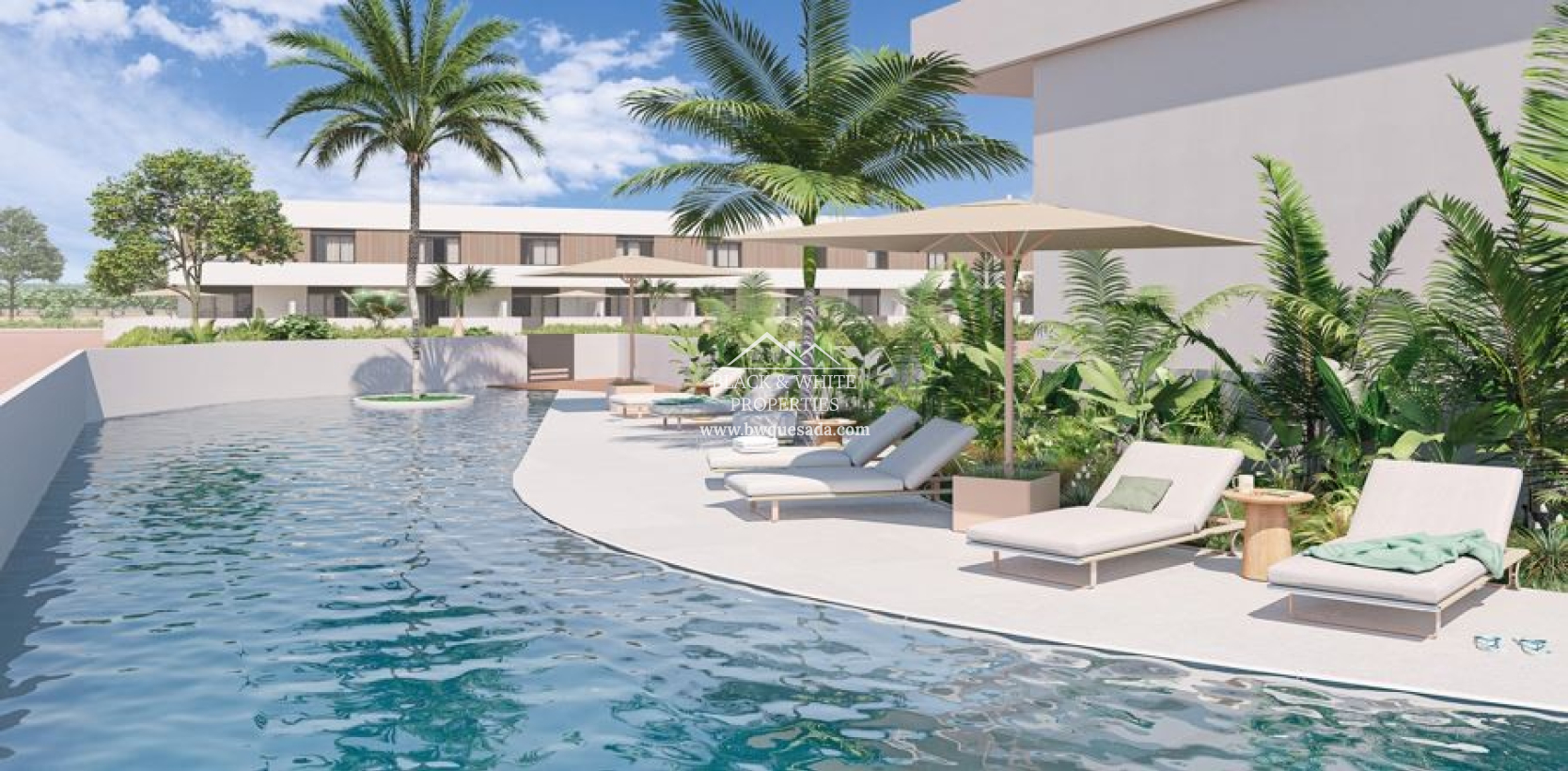 Nouvelle construction - Maison de ville  - Pilar de la Horadada