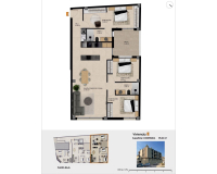 New Build - Apartment - Catral